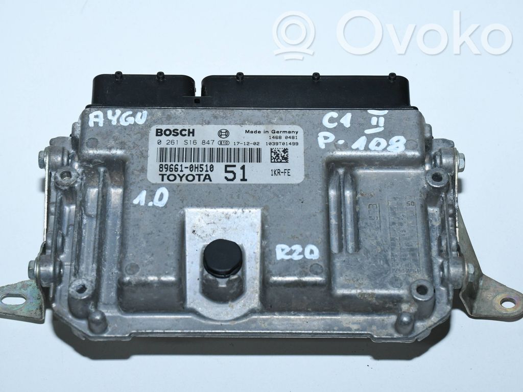 Citroen C1 Engine control unit/module ECU 