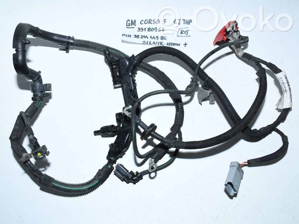 Opel Corsa F Cablu cu bornă pozitivă (baterie) 