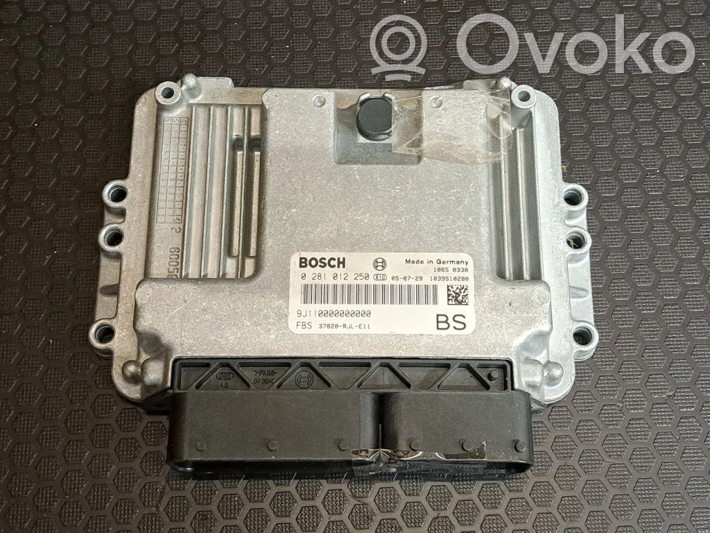Engine control unit/module   0281012250,4079181231,37825RJLG000