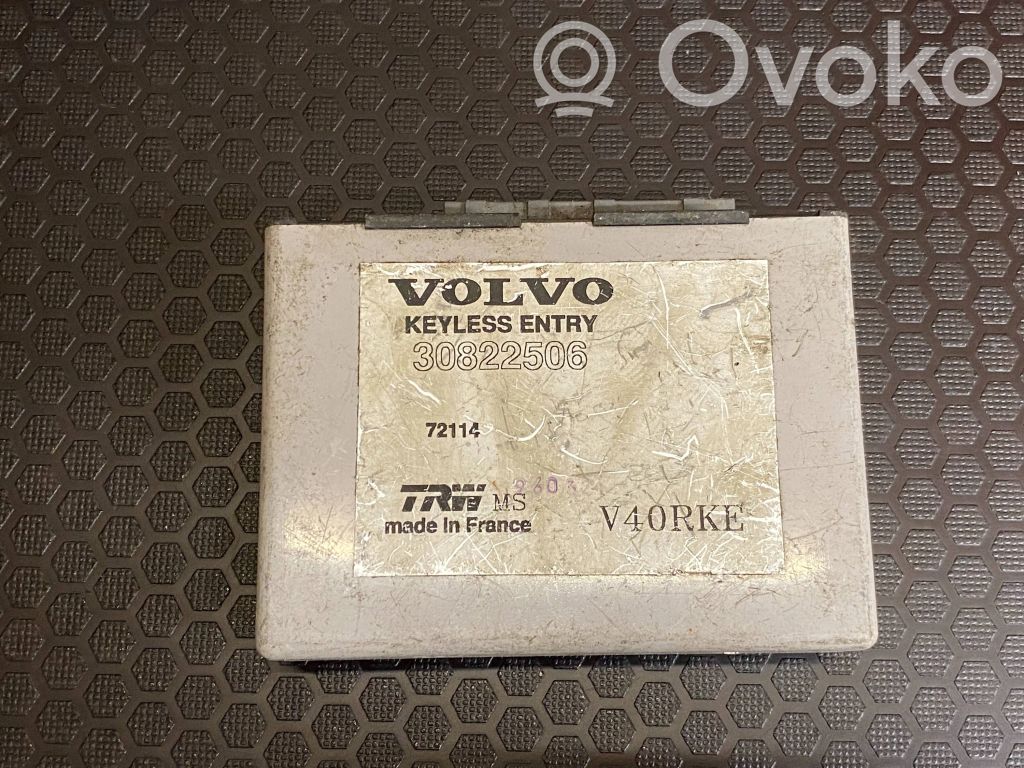 Volvo S40, V40 Autres unités de commande / modules 