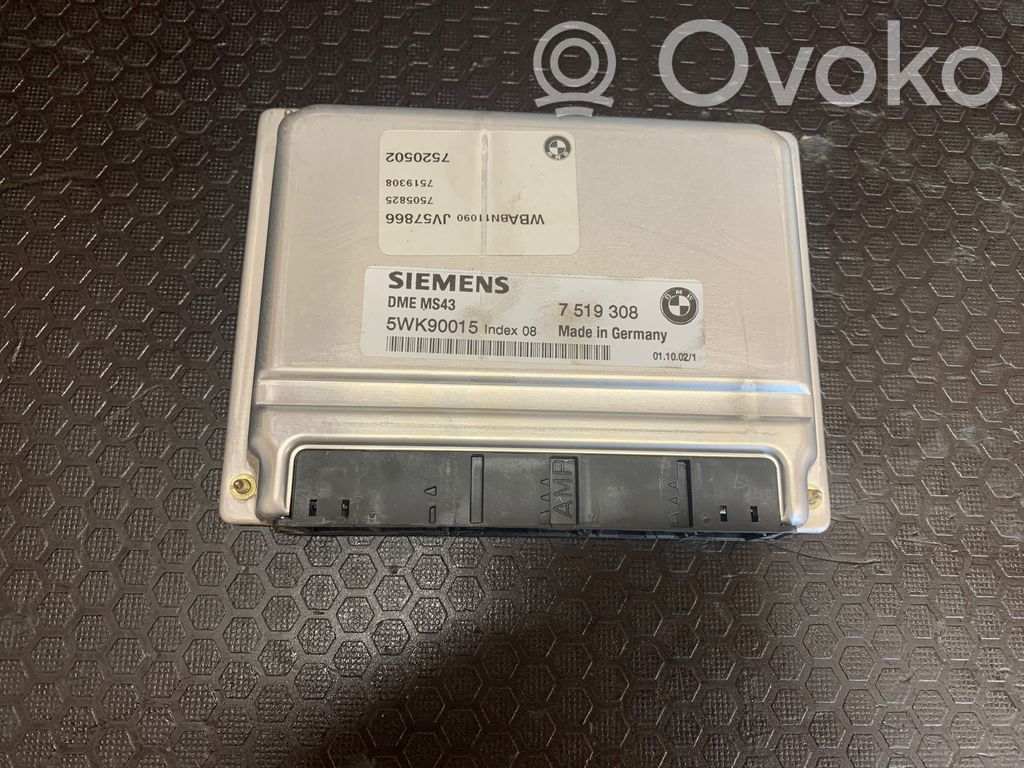 Engine control unit/module   DMEMS43,5WK90015,7519308