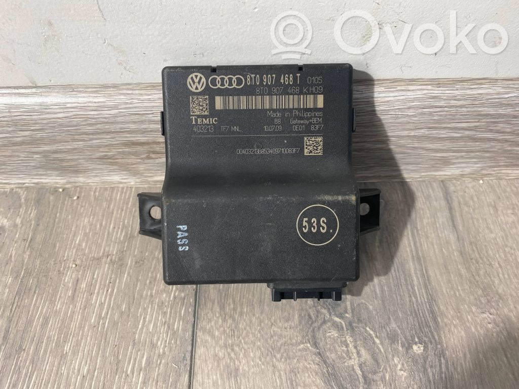Audi A4 S4 B8 8K Módulo de control Gateway 