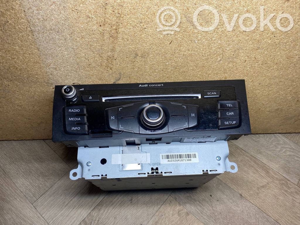 Audi A5 8T 8F Unidad delantera de radio/CD/DVD/GPS 