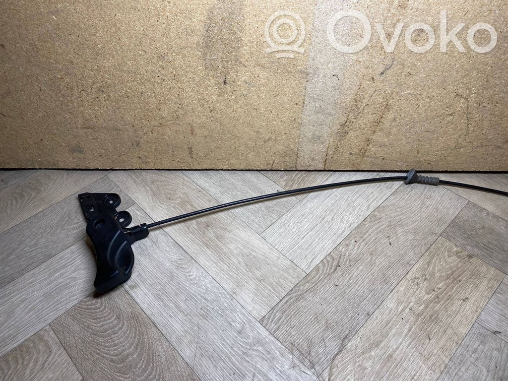 BMW 3 F30 F35 F31 Dzinēja pārsega attaisīšanas rokturītis 