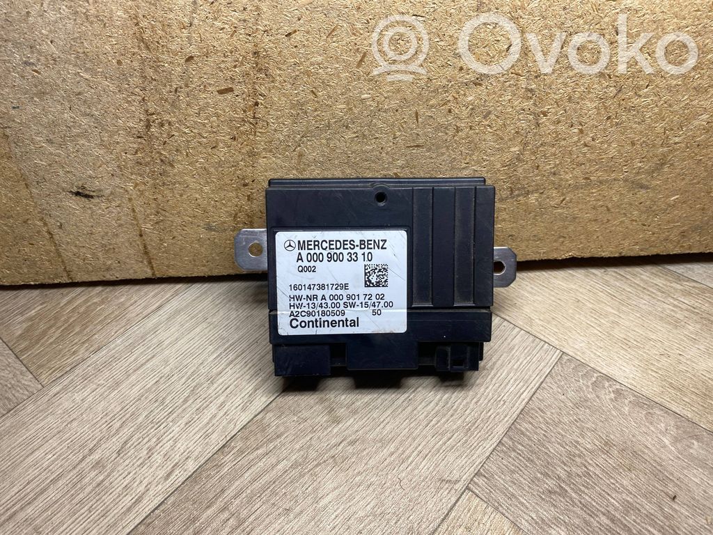 Mercedes-Benz E W213 Unité de commande / module de pompe à carburant 