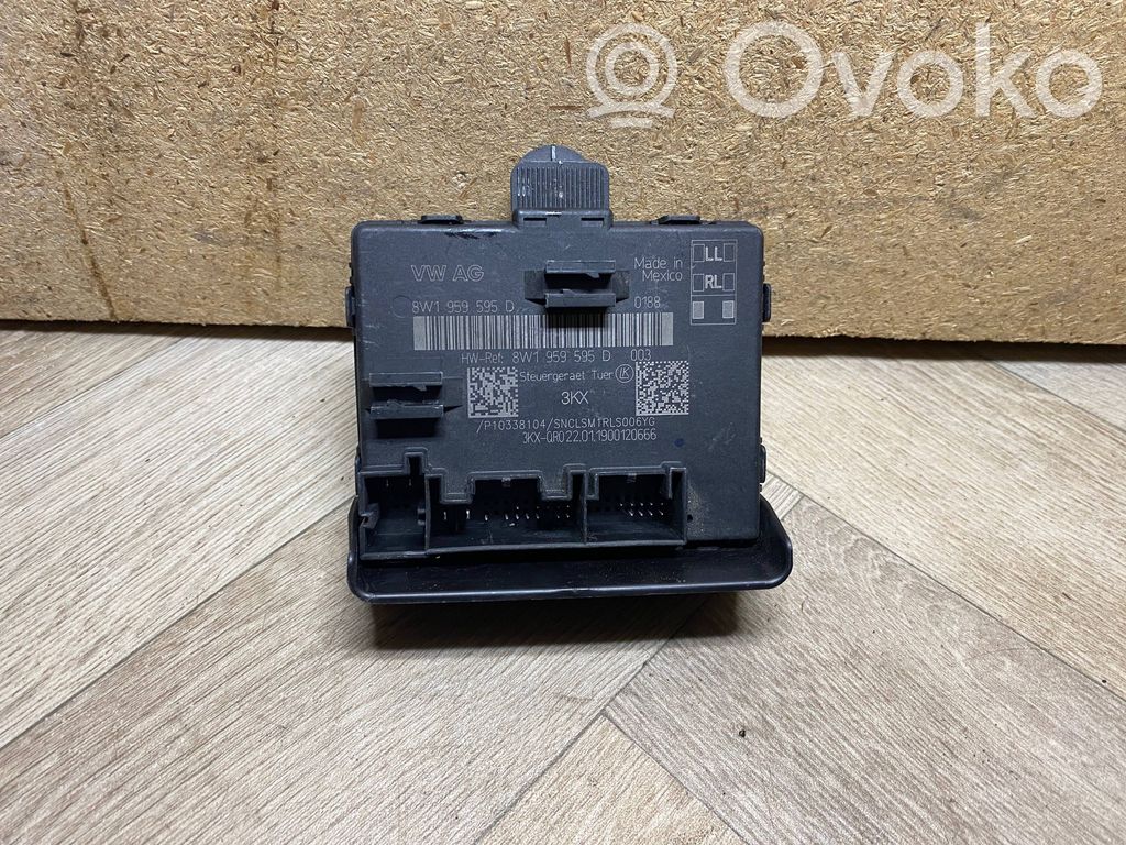 Audi A3 8Y Door control unit/module 