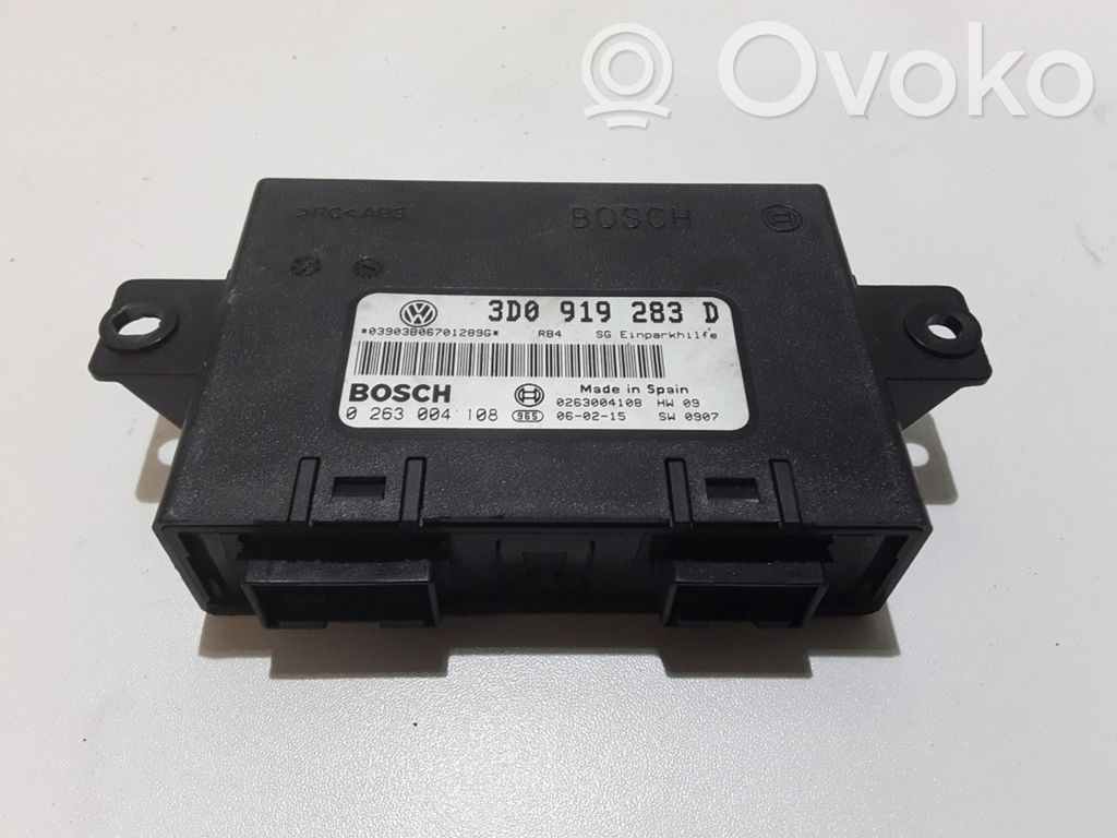 Parking PDC control unit/module   0263004108,3D0919283D