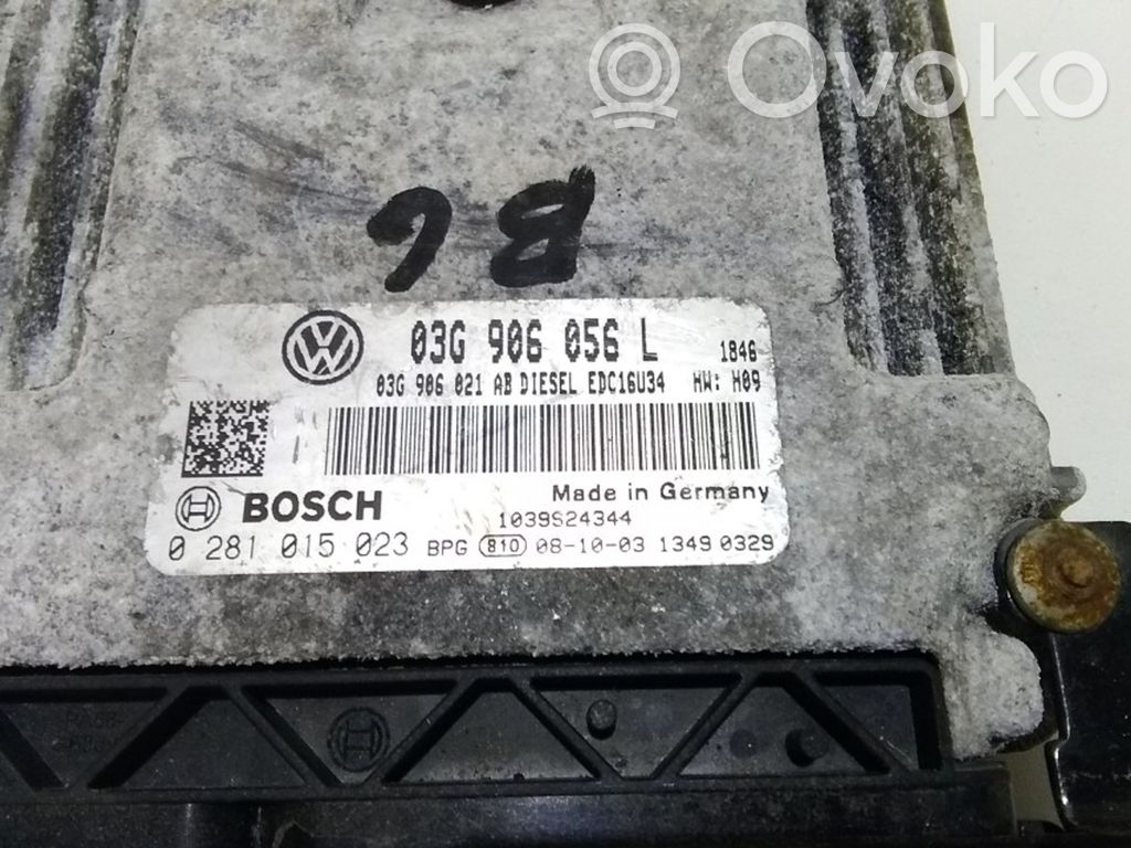 Volkswagen PASSAT B6 Engine control unit/module 
