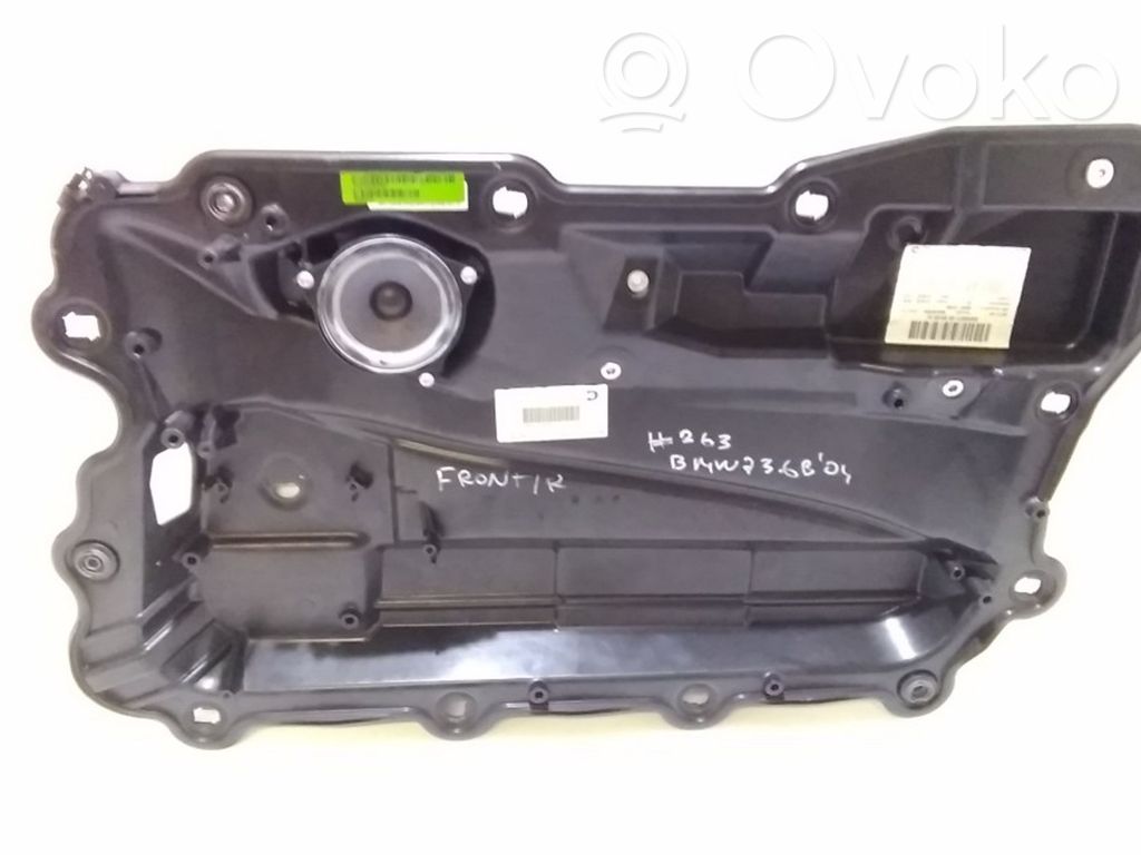 BMW 7 E65 E66 Priekšpusē durvju dekoratīvā apdare (moldings) 