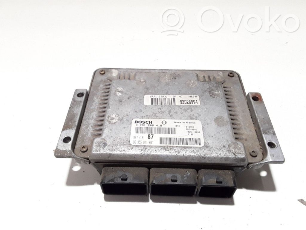 Peugeot 607 Calculateur moteur ECU 