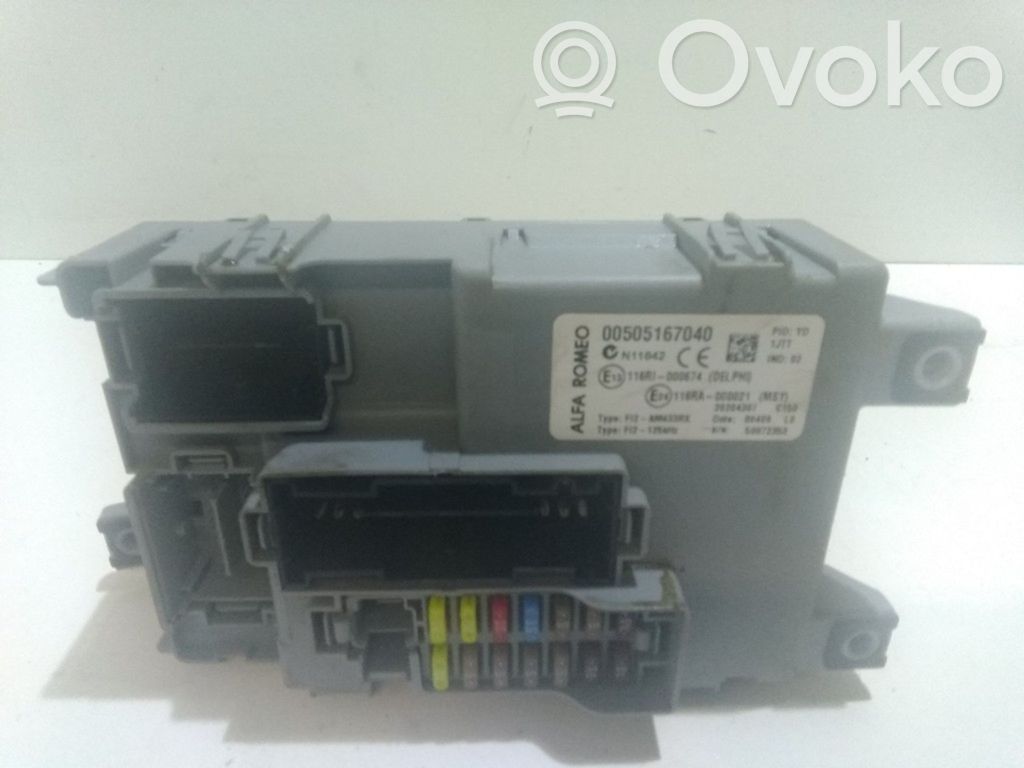 Alfa Romeo Mito Fuse module 