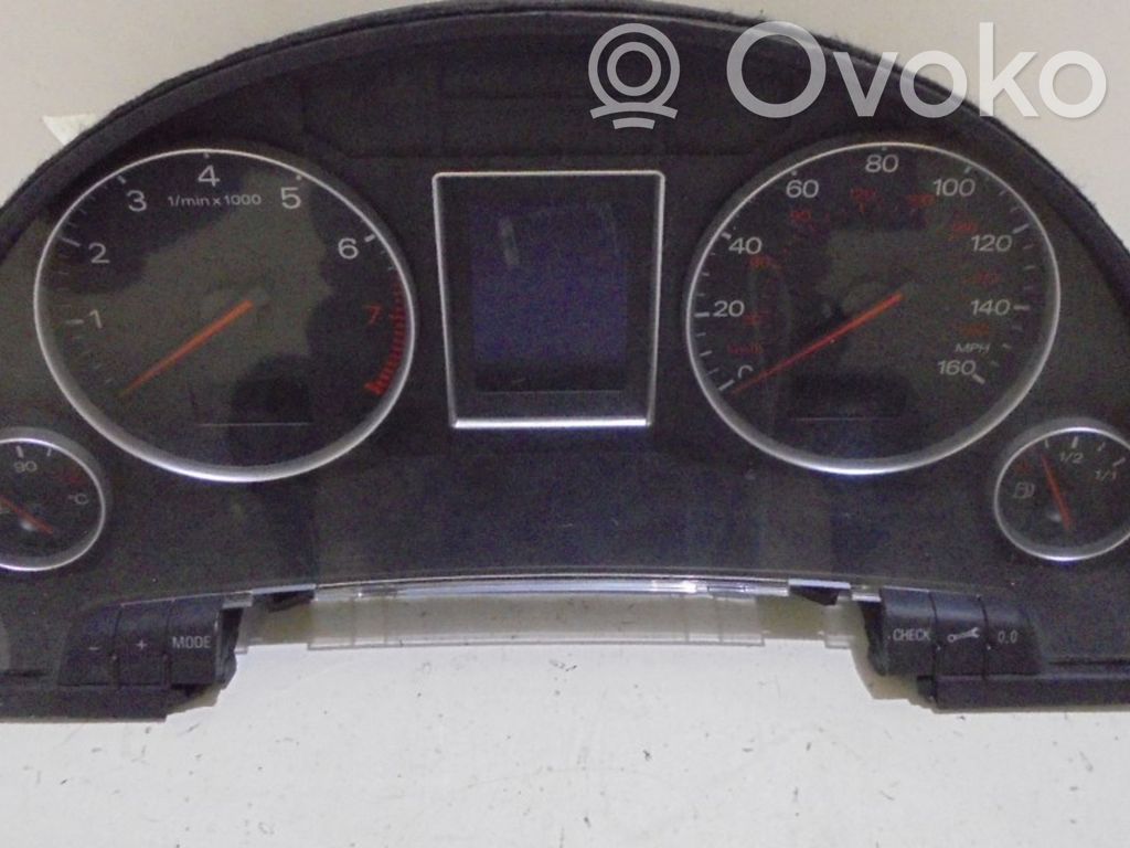 Audi A4 S4 B6 8E 8H Vitezometru (grup de instrumente) 