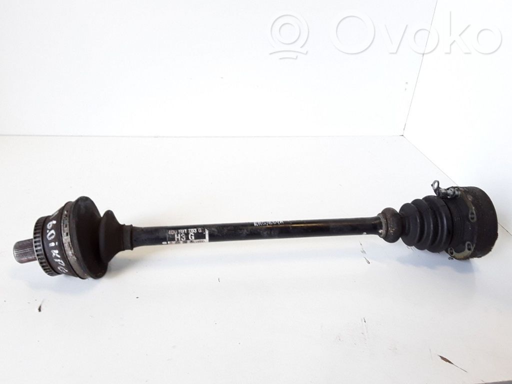 Audi A8 S8 D2 4D Galinis pusašis 