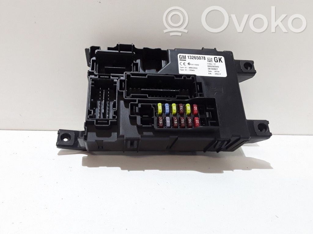 Módulo de fusible   13265078,000292540