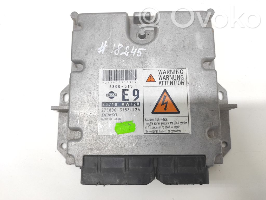 Engine control unit/module   23710AW42A,2758003153,5800315