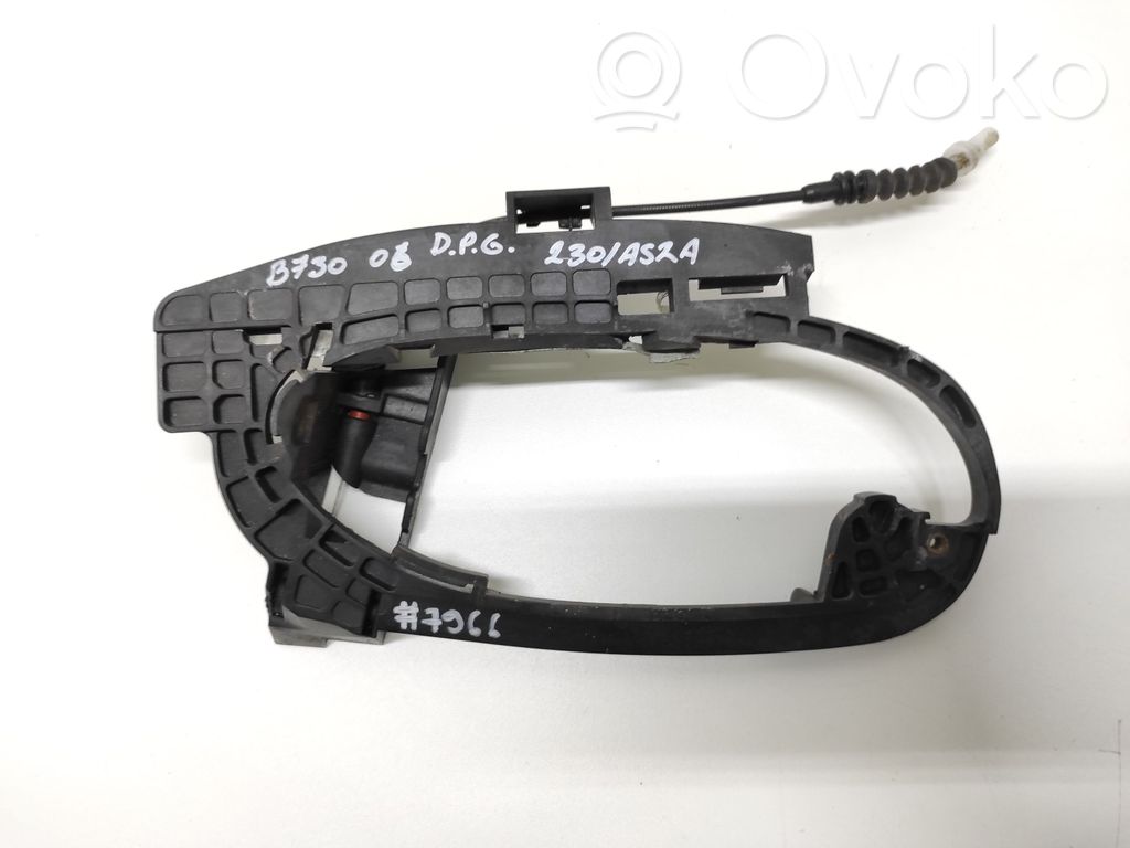 BMW 7 E65 E66 Manecilla/asa externa de la puerta trasera 