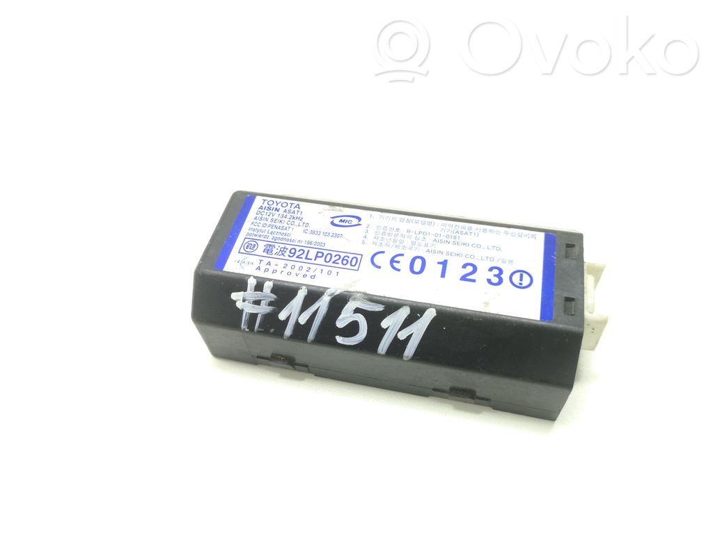 Toyota Avensis Verso Other control units/modules 