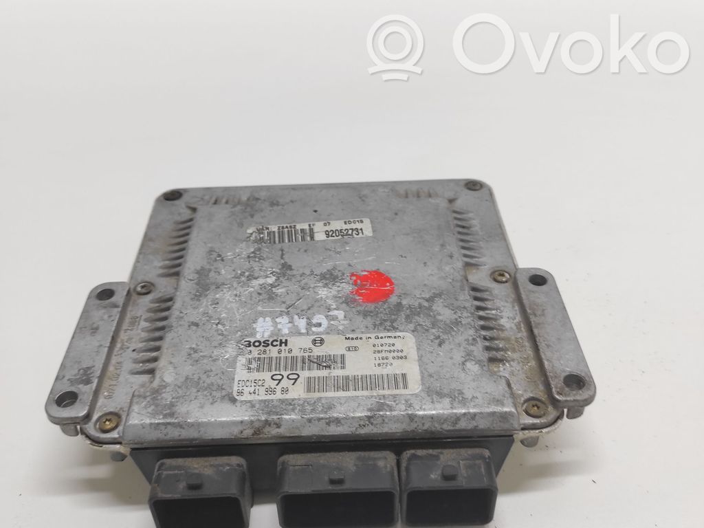 Renault Trafic I Engine control unit/module 