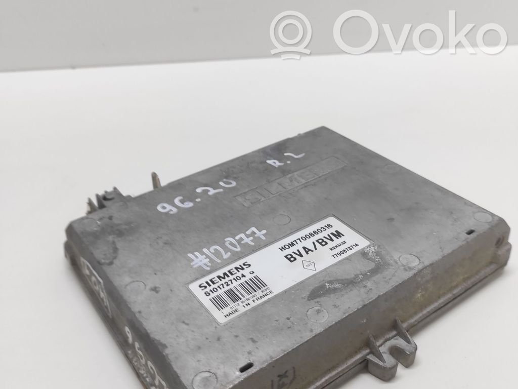 Engine control unit/module   H0M7700860316,S101727104,7700873714