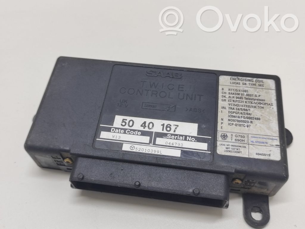 Saab 9-5 Komforto modulis 