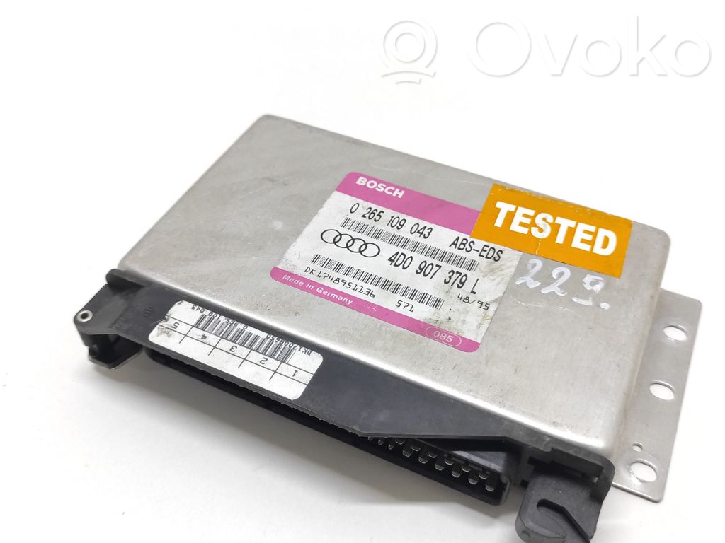 ABS control unit/module   0265109043,4D0907379L