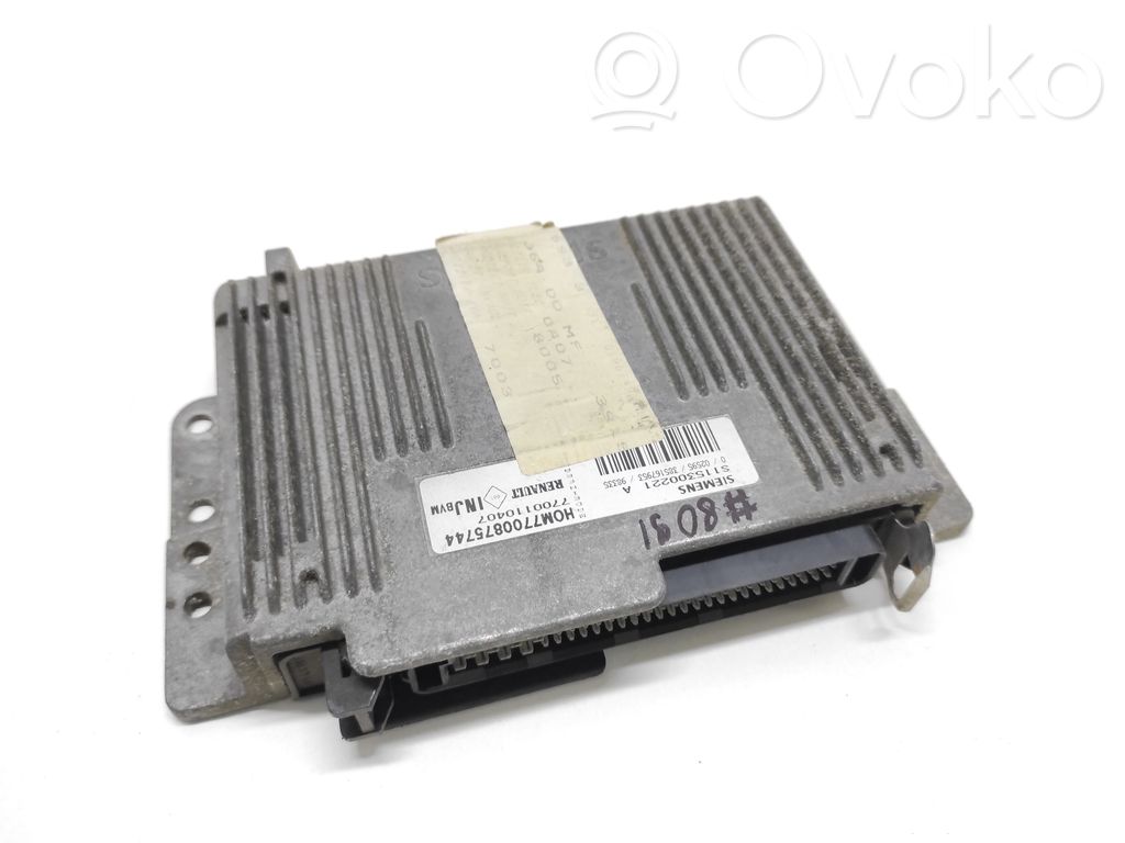 Sterownik / Moduł ECU   7700110407,S115300221