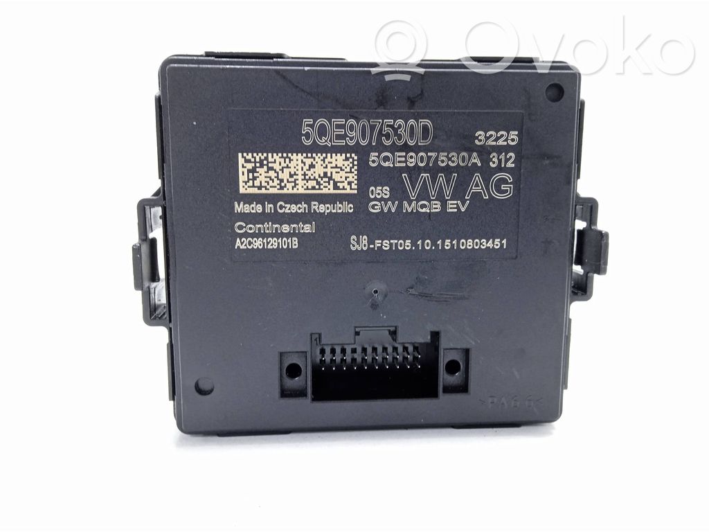 Gateway control module   5QE907530D,5QE907530A,A2C96129101B