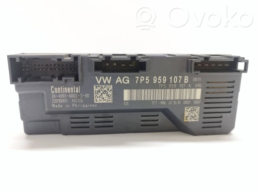 Porsche Cayenne (92A) Tailgate/trunk control unit/module 