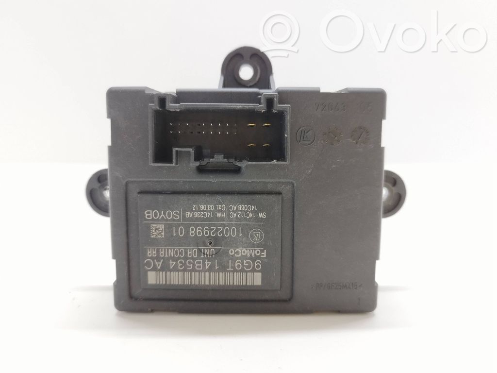 Ford Mondeo MK IV Sterownik / Moduł drzwi 
