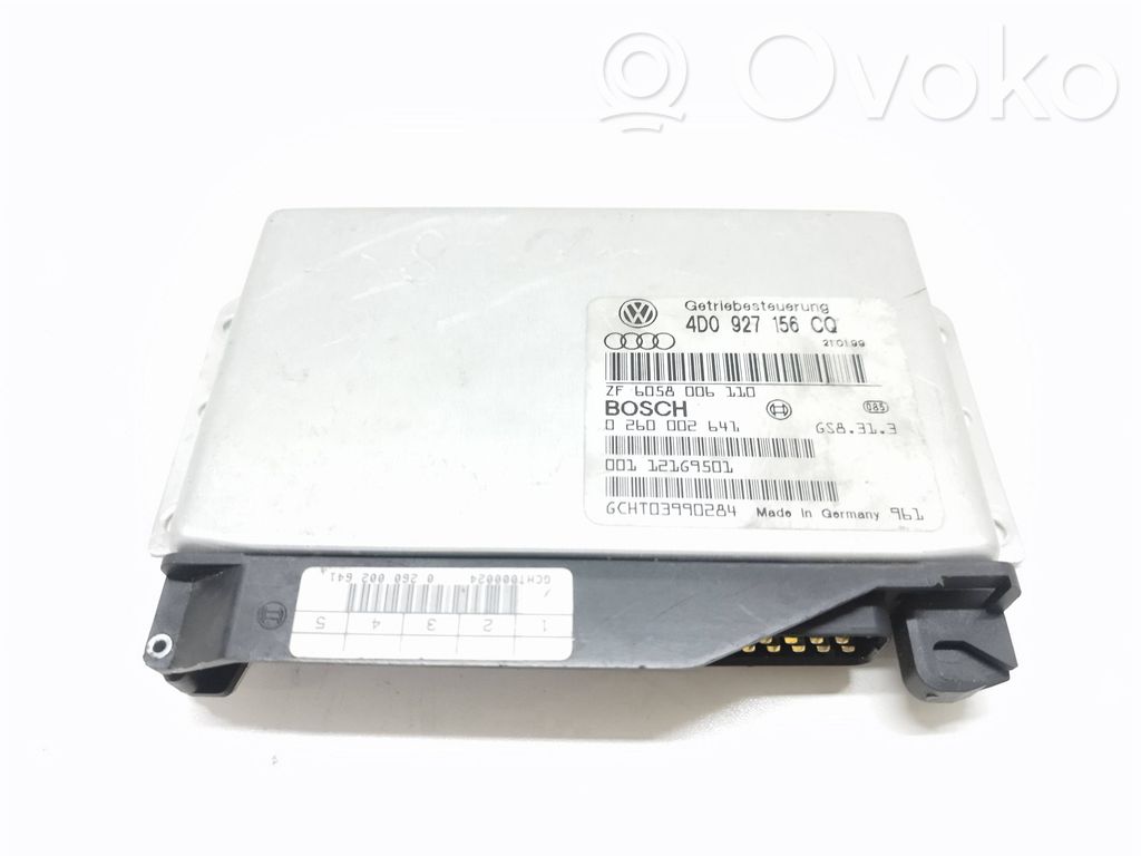 Audi A8 S8 D2 4D Gearbox control unit/module 