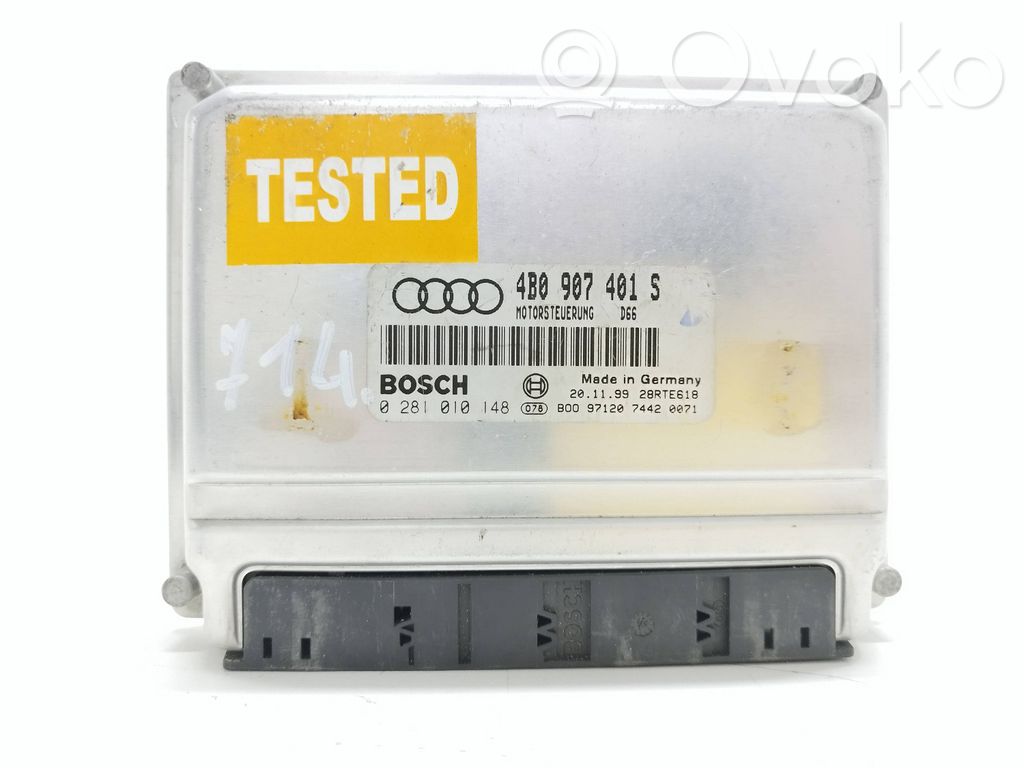 Audi A6 S6 C5 4B Sterownik / Moduł ECU 