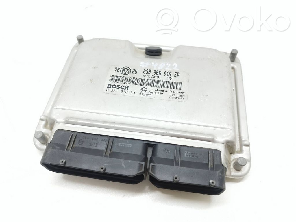 Engine control unit/module   038906019EP,28SA5350,0281010701