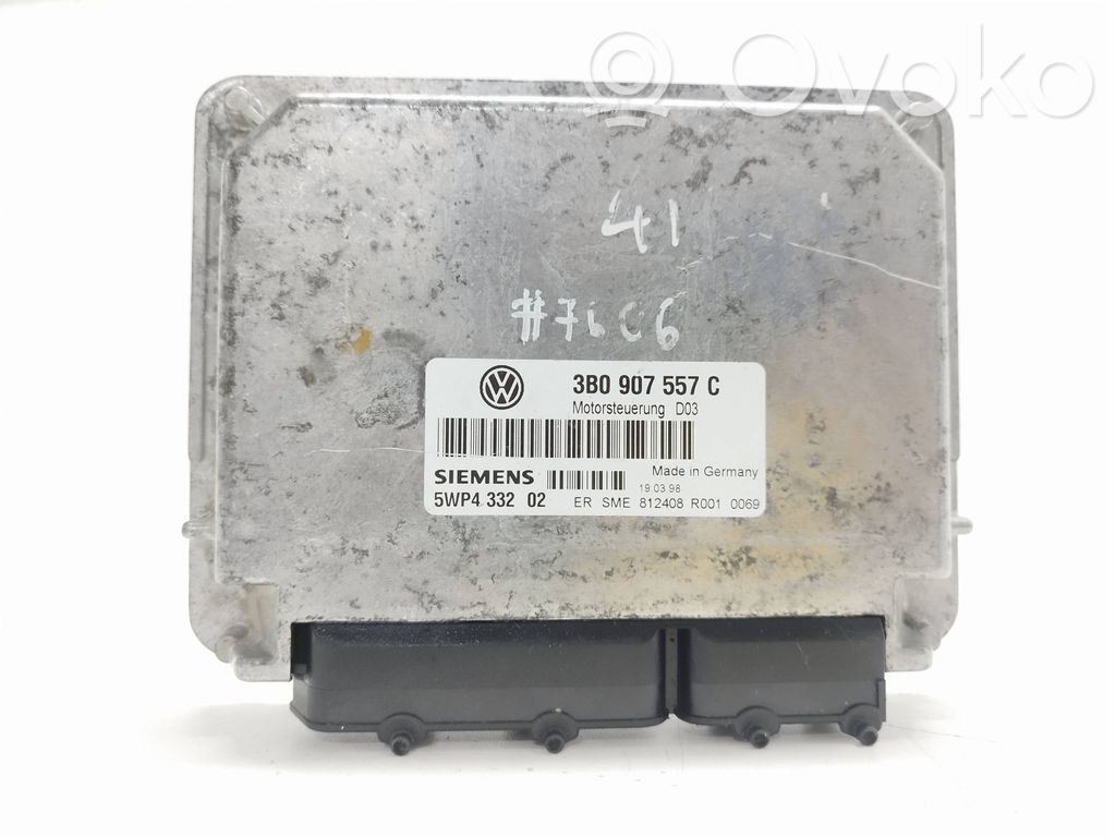 Engine control unit/module   3B0907557C,5WP433202