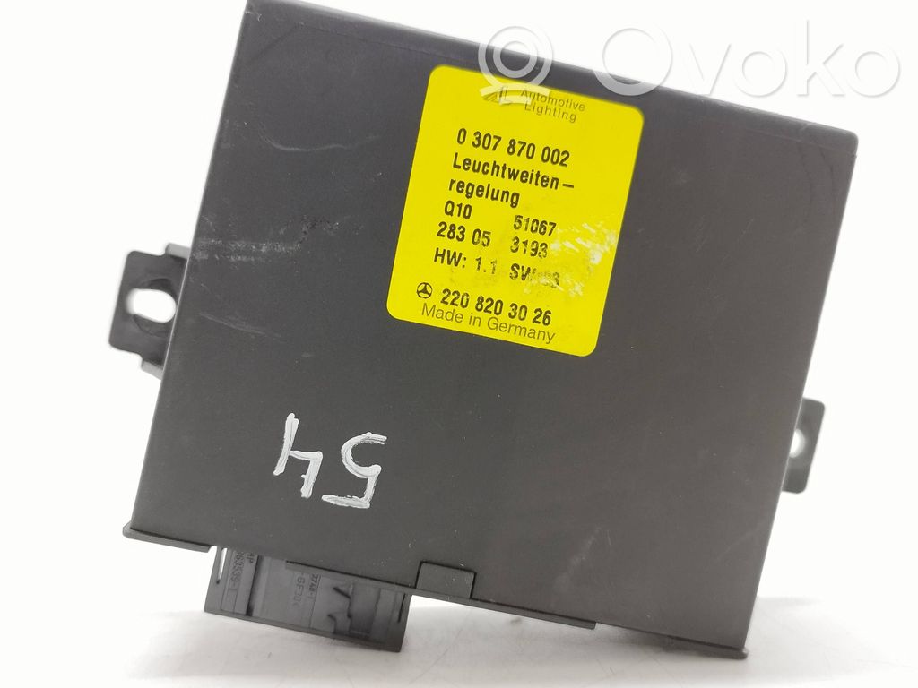 Mercedes-Benz S W220 Modul lumini LCM 