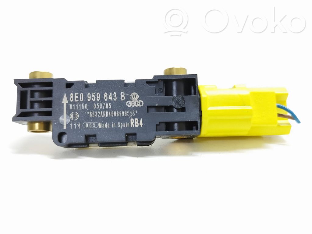 Airbagsensor Crashsensor Drucksensor   8E0959643B,050705,011150