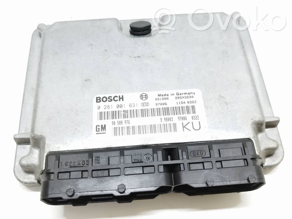 Engine control unit/module   90508976,0281001631,28SA3690