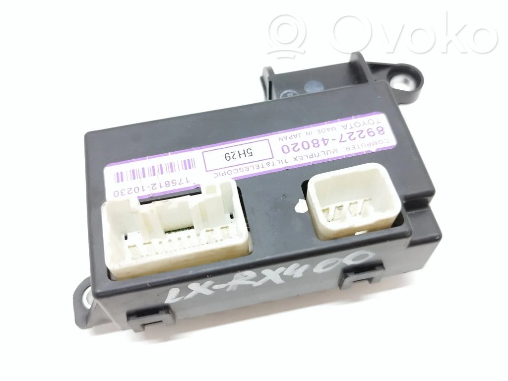 Lexus RX 330 - 350 - 400H Other control units/modules 