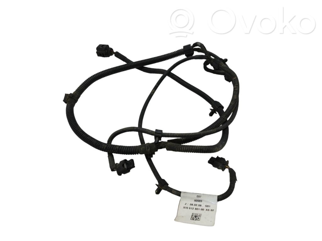 Porsche Panamera (970) Cableado del sensor de aparcamiento (PDC) 