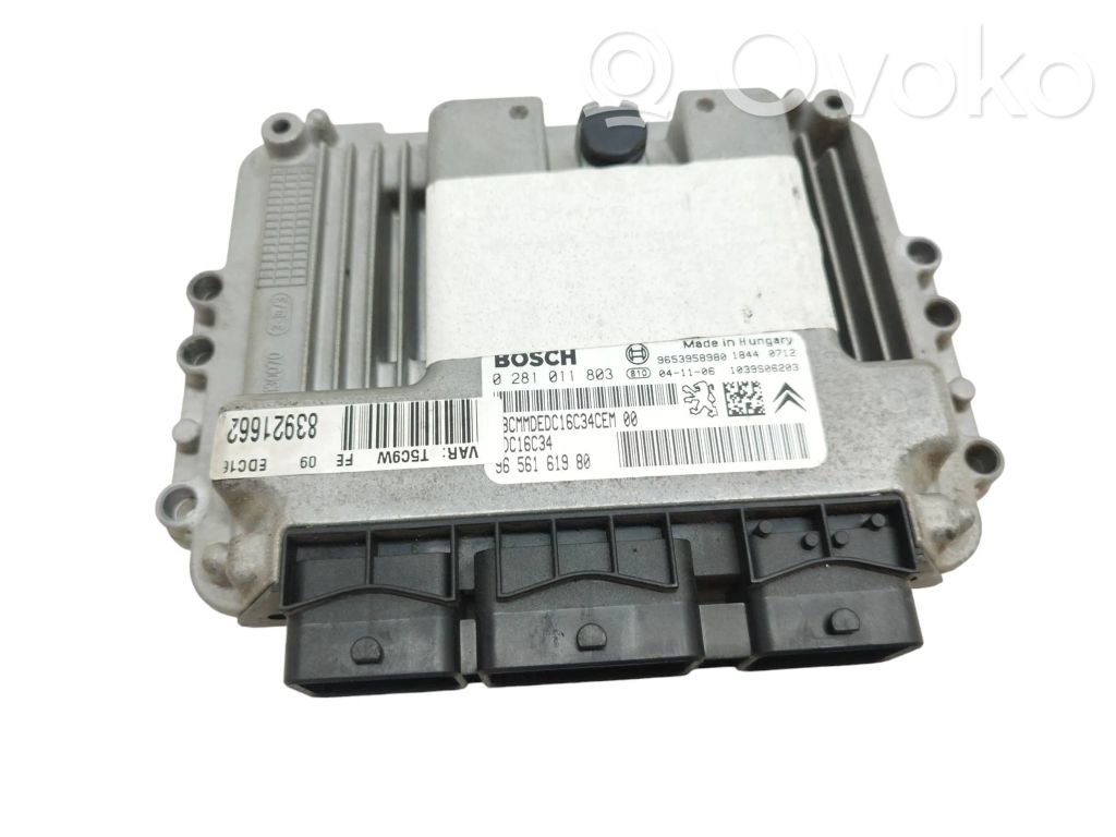 Peugeot 307 Unitate/modul de control motor 