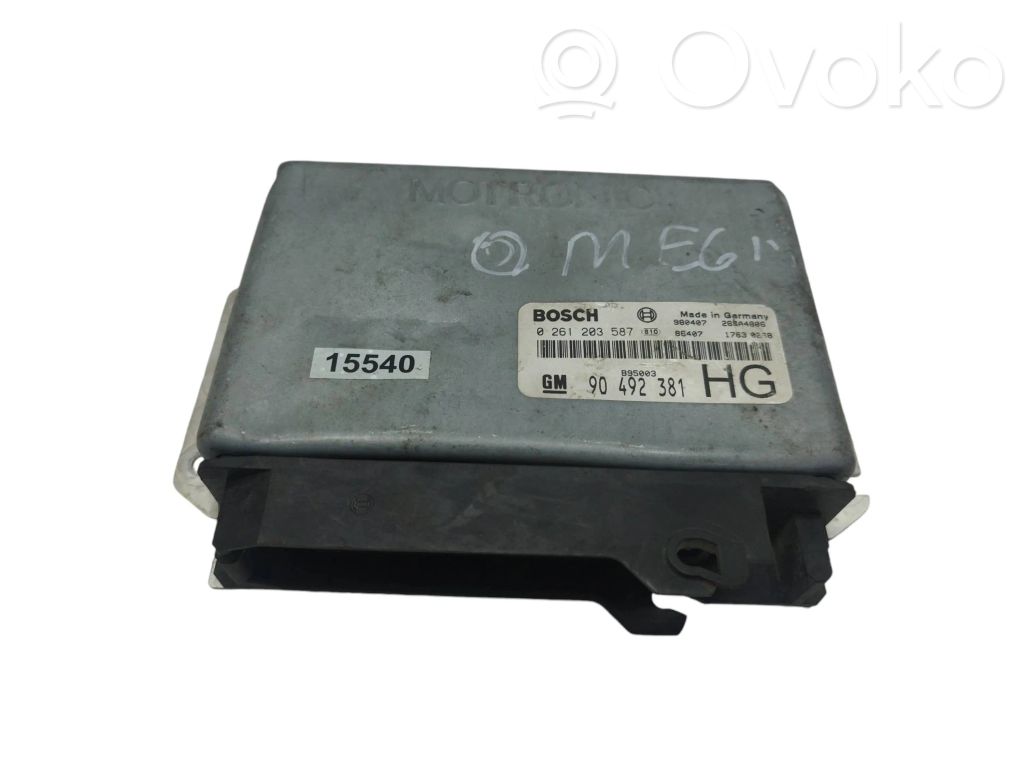Opel Omega B1 Engine control unit/module 
