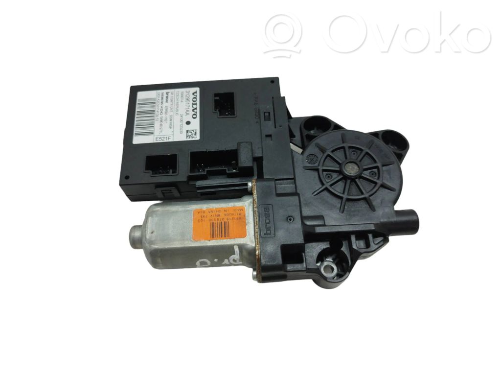 Volvo V50 Silnik regulatora szyby drzwi przednich 