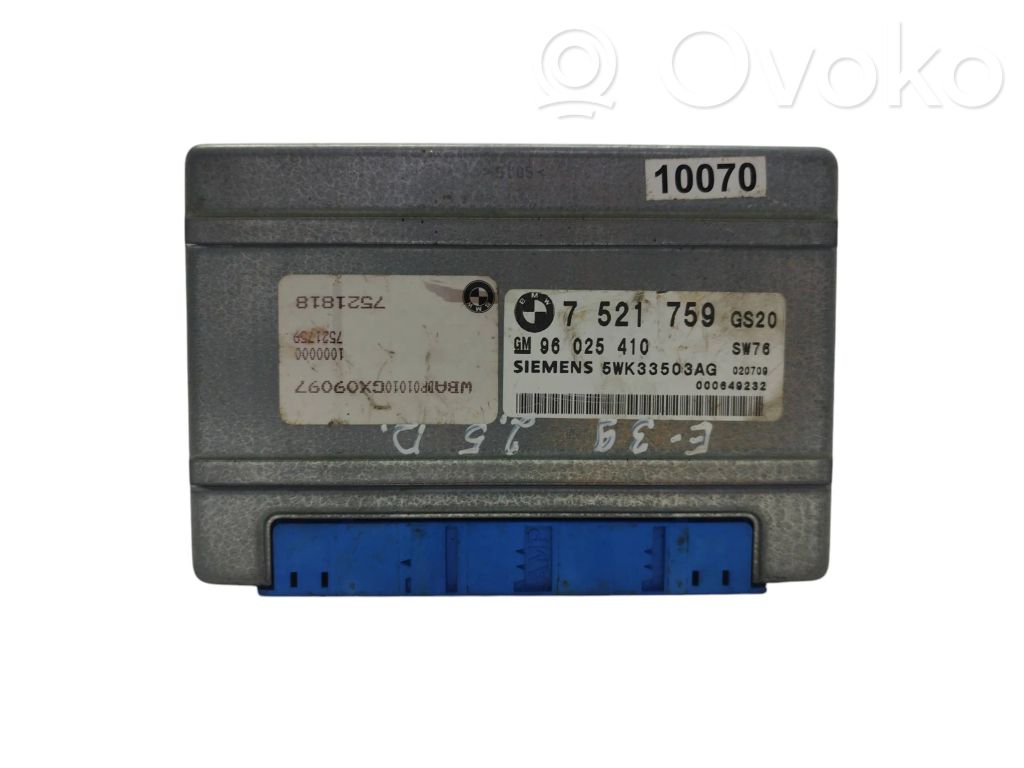 Centralina/modulo scatola del cambio   7521759,96025410,5WK33503AG,7521818
