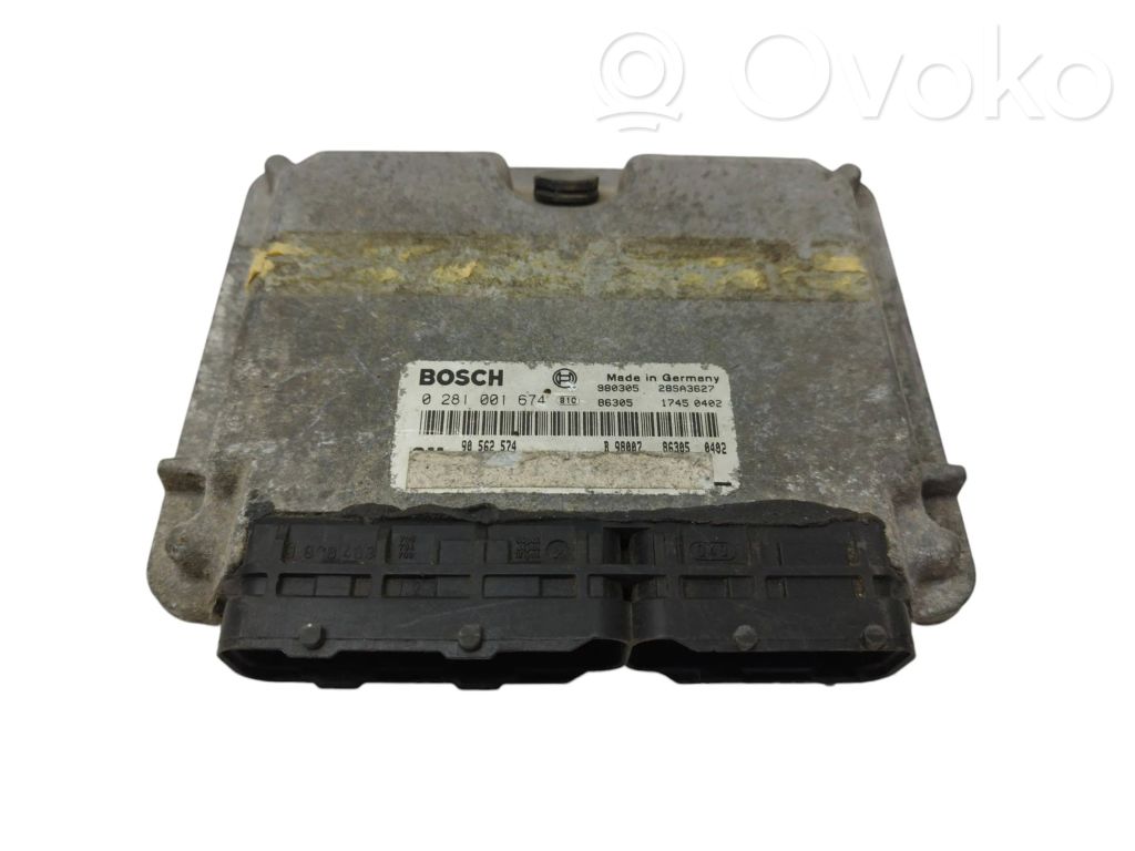 Unidad de control/módulo del motor   90562574,0281001674