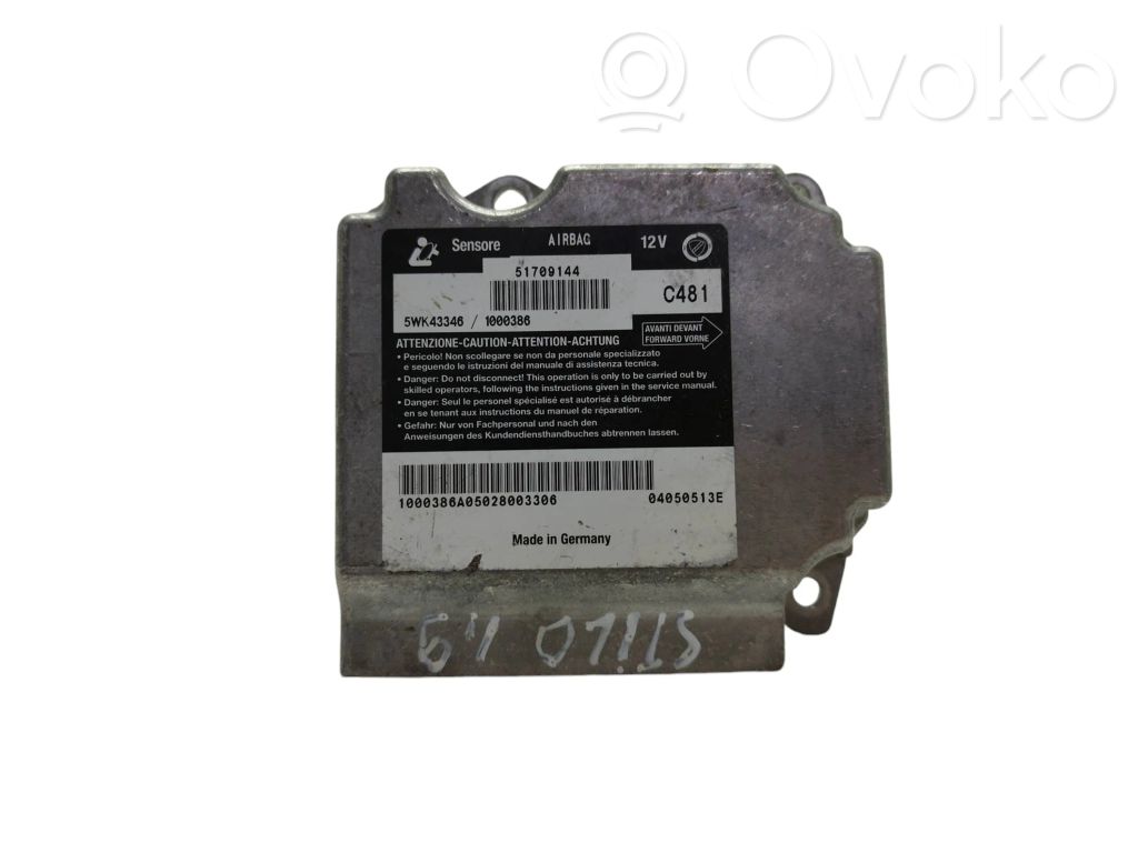 Fiat Stilo Airbag control unit/module 