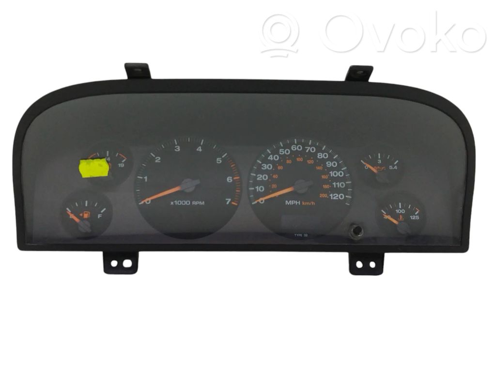 Jeep Grand Cherokee (WJ) Vitezometru (grup de instrumente) 