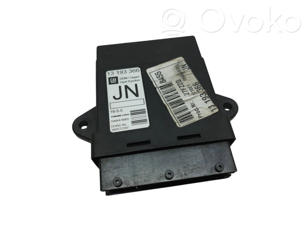 Unité de commande module de porte   13193366,360572197
