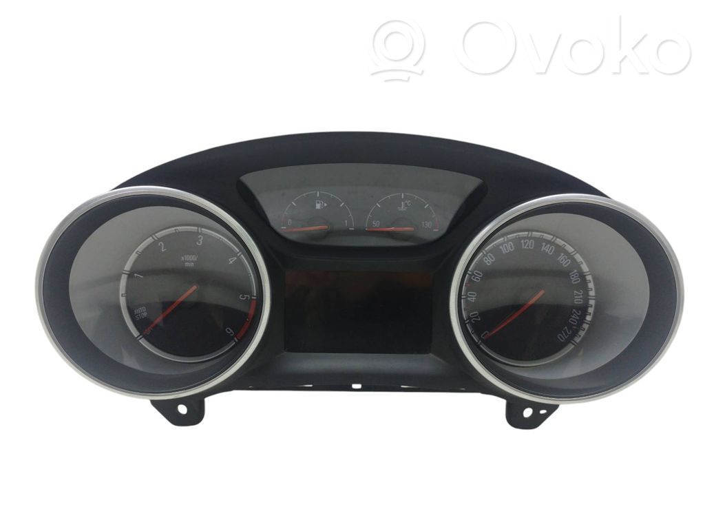 Opel Astra K Geschwindigkeitsmesser Cockpit 
