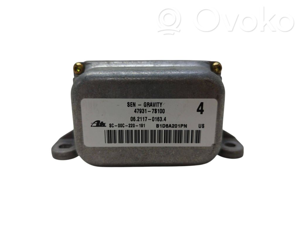 Nissan Murano Z50 ESP acceleration yaw rate sensor 