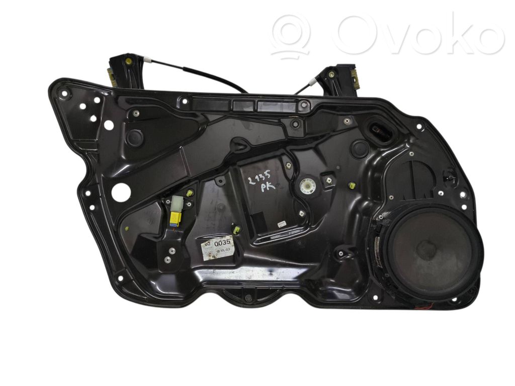 Volkswagen PASSAT B7 Mechanizm podnoszenia szyby przedniej bez silnika 