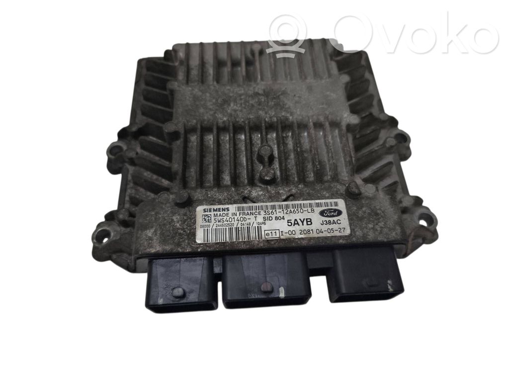 Engine control unit/module   3S6112A650LB,5WS40140DT,244502520